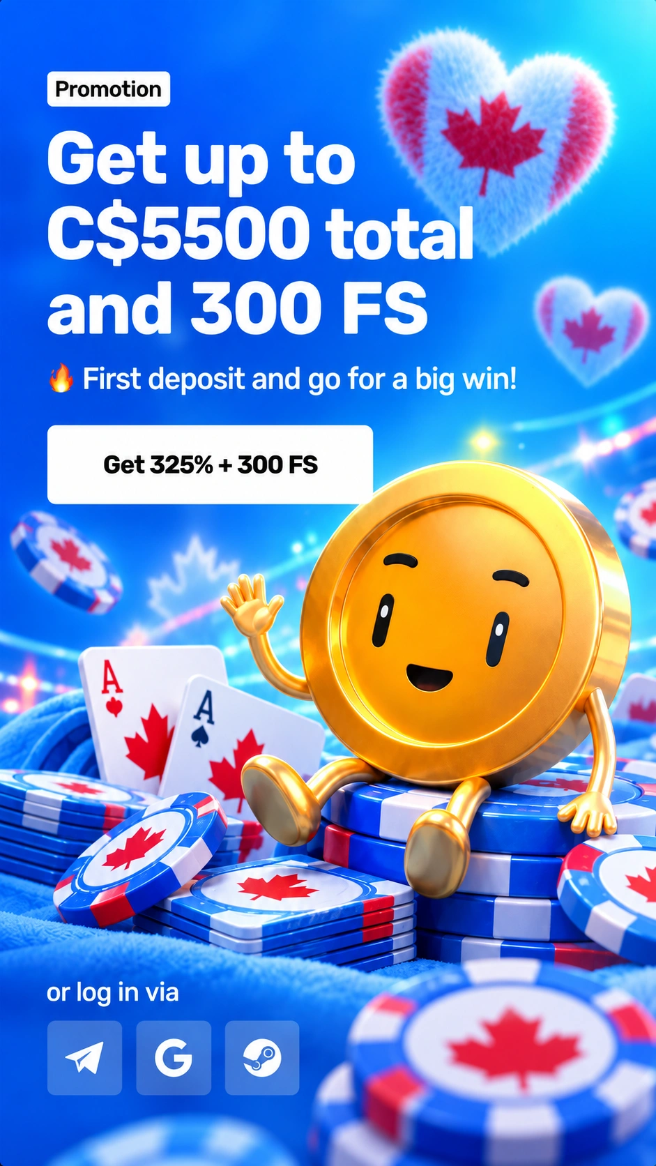 Selector Casino affiliate landing preview